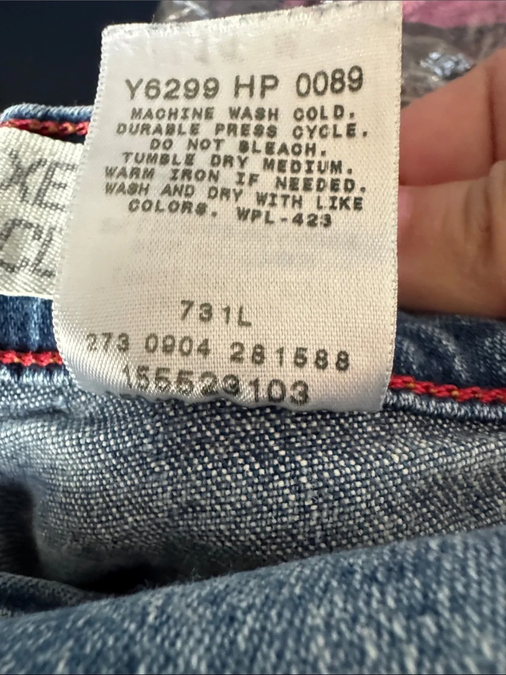 Levi's Women’s  Blue Relaxed 550 Bootcut Straight Jeans Sz 14M/ waist 16”